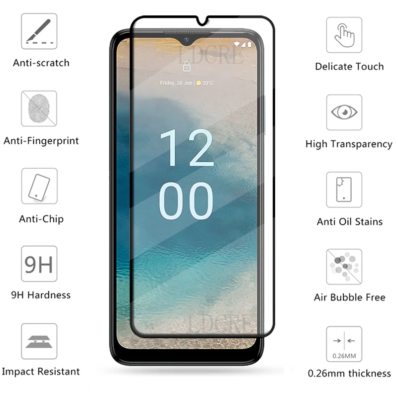 6-in-1 HD Tempered Glass Screen and Camera Protector Set