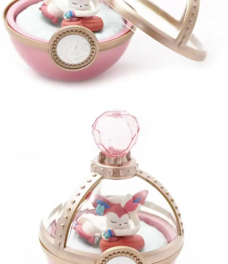 Pokemon Eevee & Freunde Träumer-Set 2 Pokeball Überraschungsbox Niedliche Schlafende Eevee Espeon Umbreon Glaceon Sammelfigur Geschenk – Detail 10