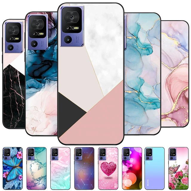 Case For TCL 40 SE Coque tcl 40 SE TPU Soft Silicone Fashion Phone