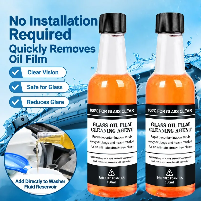 Advanced Automotive Glass Cleaner & Shine Agent