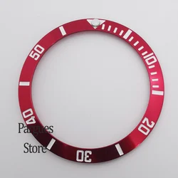 Colorful Aluminum Watch Bezel Insert (Red)
