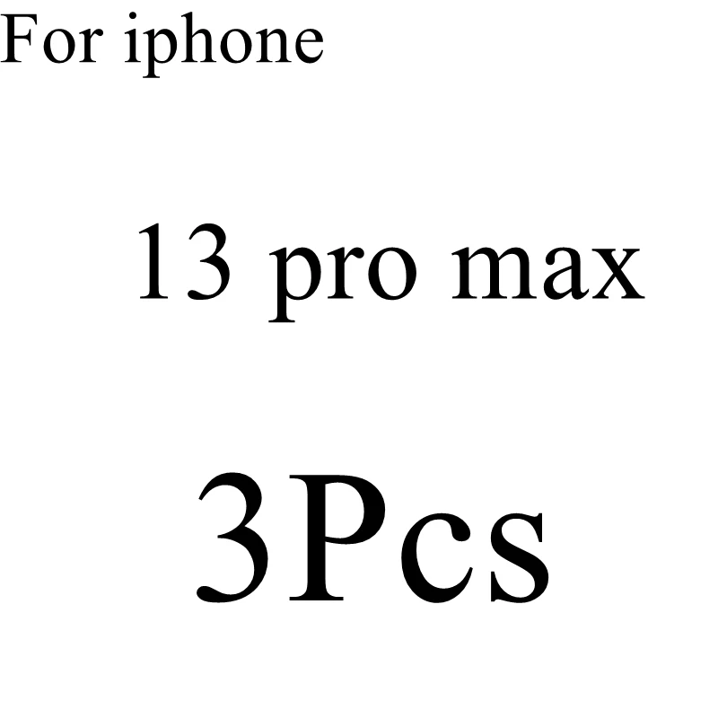 Diamond Metal Protective Glass Camera Lens Protector (2-3 Pack)