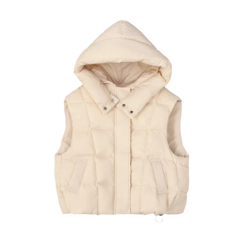 New Children's Vest For Girls 2024 Winter Clothes Baby Vests Warm Outerwear Waistcoat Toddler Jacket Kids Coats Gray