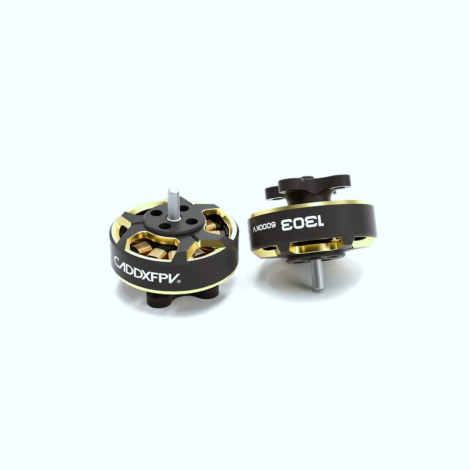 Gofilm 20 2인치 FPV 브러시리스 후프 드론 예비 부품용 4PCS CaddxFPV 1303 6000KV 모터