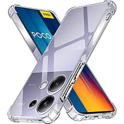 Luxury Clear Shockproof Transparent Phone Case with Back Cover for Redmi Note12Pro 4G (Clear)