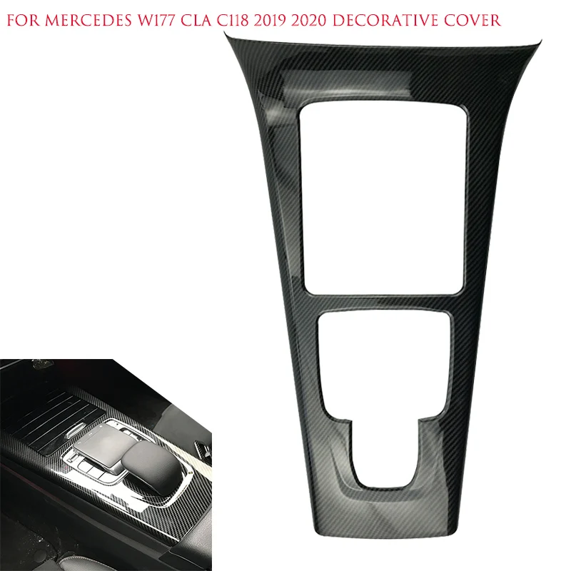 

Car Center Console Board Stickers Frame Strip Gear Shift Panel Cover Trim For Mercedes Benz A-Class W177 CLA C118 2019 ~ 2021