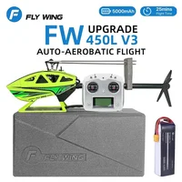 FW450 V3 New 6-Way Alloy Aircraft Model Electric Remote Control Helicopter H1 Control Gps Self Stabilizing Stunt Aircraft Gifts 1