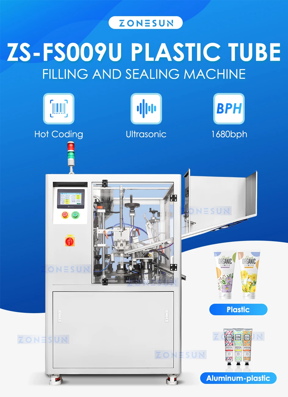 tube filling and sealing machine