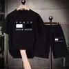 Men's Korean Fashion Two Piece Set Summer Short Sleeved T-shirt And Shorts Loose Sets Men Designer Clothes Tracksuits 1