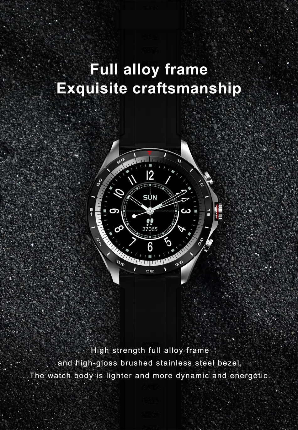2022 New Fashion Smart Watch Men 1.32inch 360*360 HD Pixel Display Screen Sports Fitness Tracker Waterproof Mens Smartwatch+box