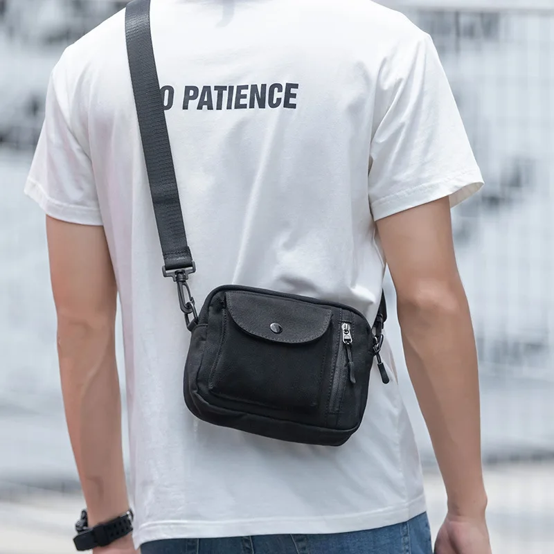 

Xiao.p Fashion Men's Cross Body Bag Boy Small Bag Mini Student Single Shoulder Bag Fashion Female Oblique Shoulder Rucksack