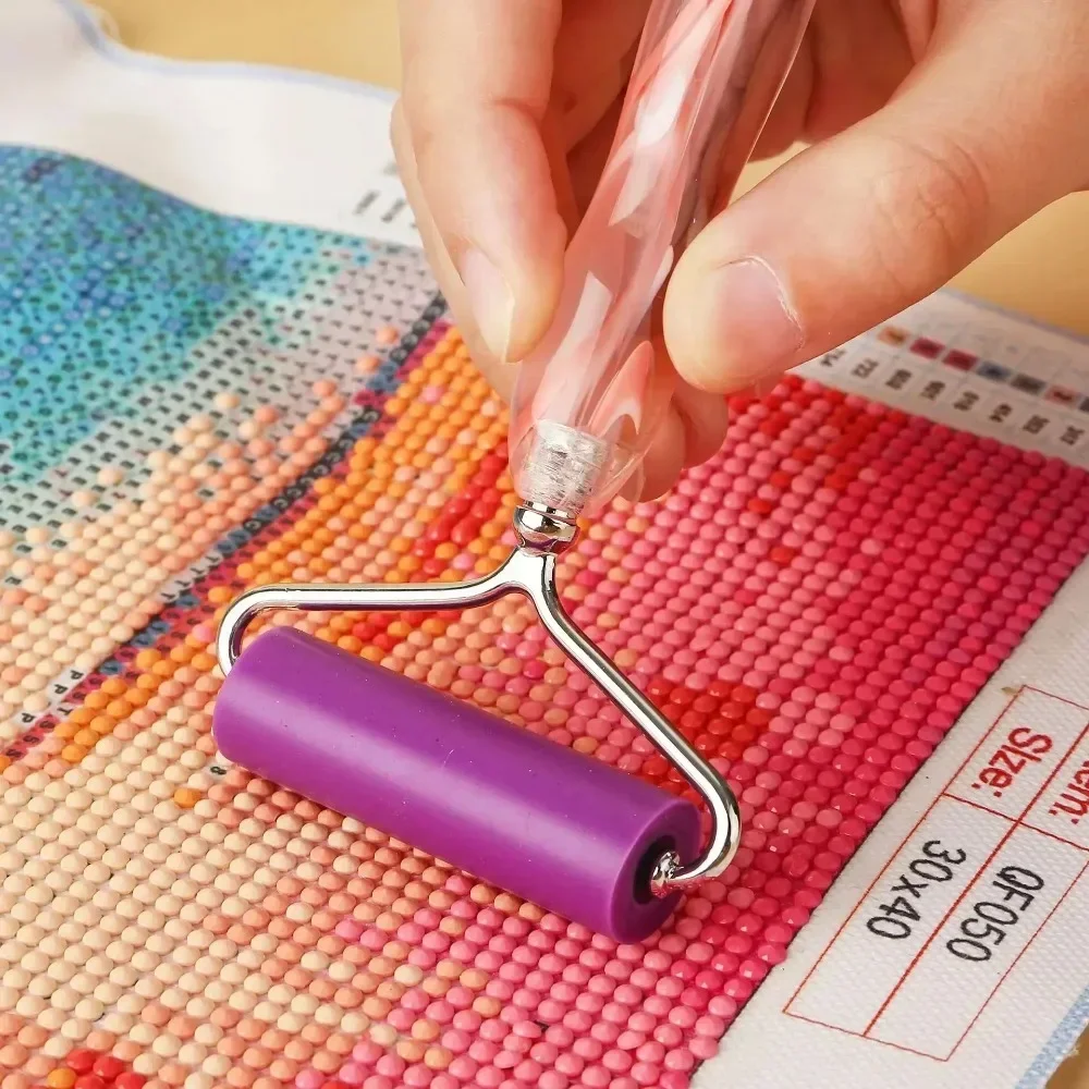 2025 Sale Diamond Painting Tool Drum Roller Accessories Tray Mosaic Diamond Painting Embroidery Accessories Kit Tool