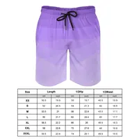 Ombre Polygonal Board Shorts Gradient Purple Vintage Beach Shorts Man Graphic Surfing Fast Dry Beach Trunks Gift Idea 2