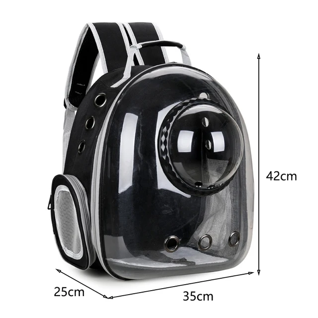 Pet Cat Carrying Bag Space Pet Backpacks Breathable Portable Transparent Backpack Puppy Dog Transport Carrier Space Capsule Bags 6