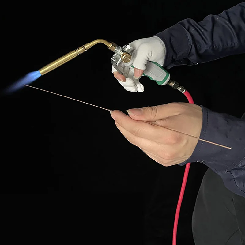 Gas Welding Gun gas torch welding torch butane torch With 1.6m/5.3ft Control Valve Self-closing Air Hose Propane Butane Gas Cylinder High Temperature Welding Torches