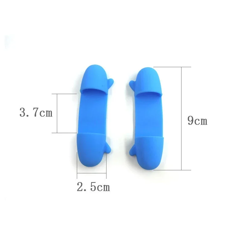 Anti Scalding Finger Potholders Silicone Pinch Mitts Cooking Pot holders Oven Accessories for Hand Protection Kitchen Gadget silicone oven mitts silicone oven gloves cotton pot holders