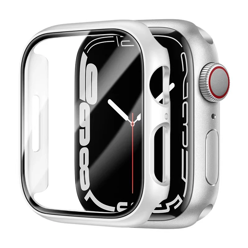 Premium Protective PC Case with Tempered Glass Screen