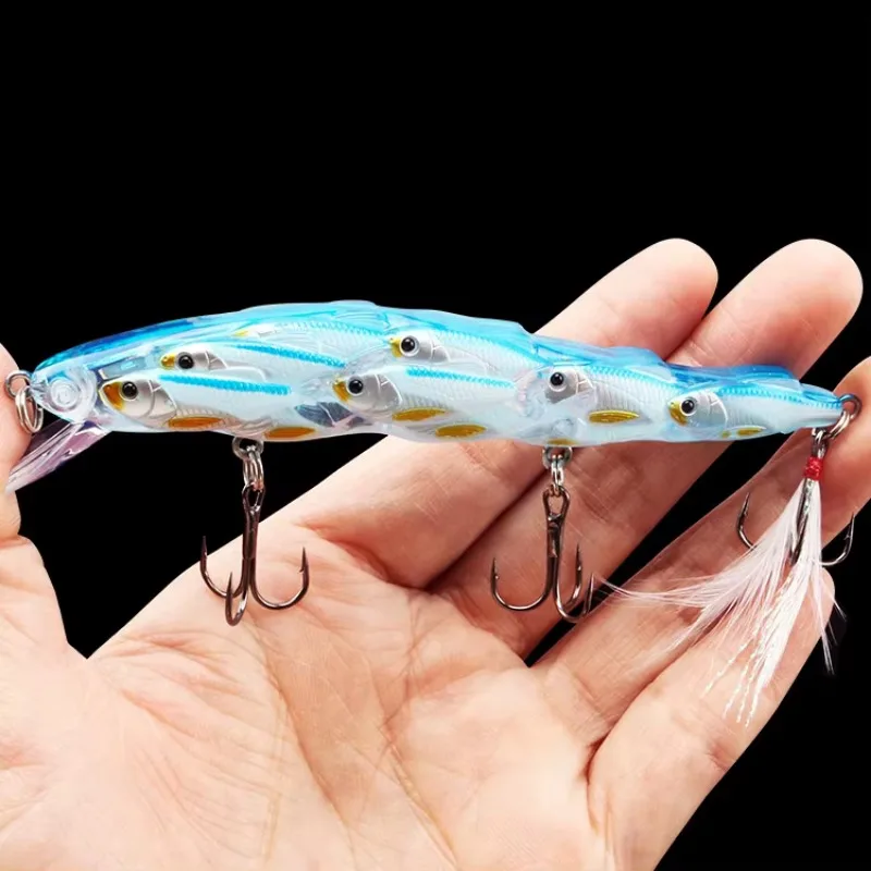 New Feather Bass Minnow Crankbait 2