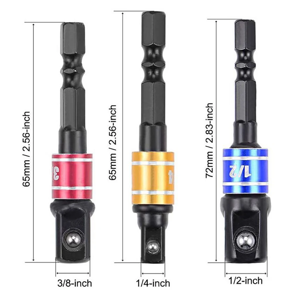 Adaptateur De Douille Pour Perceuse – Transforme Ta Perceuse En Cliquet – Neuf