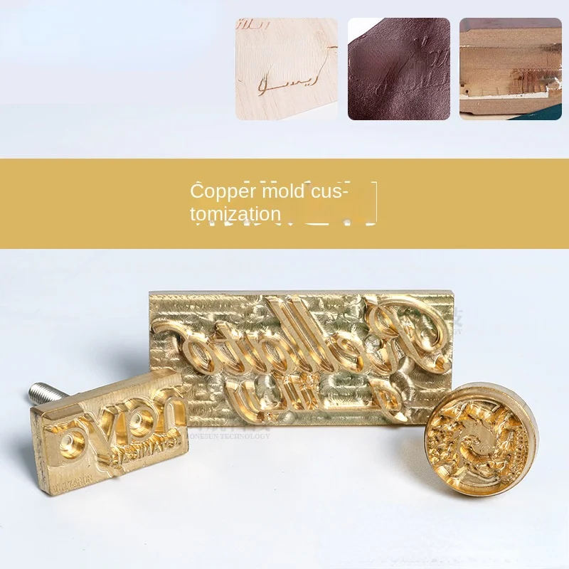 

Movable Letter Gilding Logo Leather Stamping Iron Copper Mould Di Design Copper Mould Font