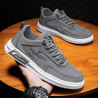 Shoes New Men Vulcanize Fahsion  Classic Platform Shoes Canvas Shoes for Male Anti-Odor Men Casual Shoes Flats Hard-Wearing