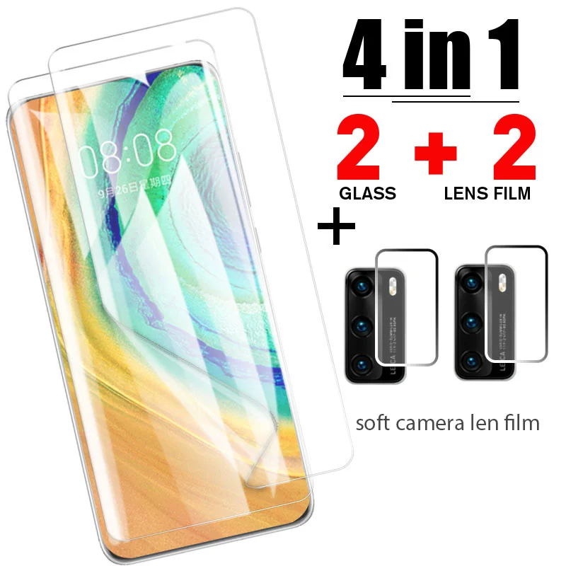 4 In1 Pellicola Idrogel Pellicola Proteggi Schermo In Vetro Per Xiaomi Mi 11 Ultra 11 Lite 11 Pro 10 Ultra 10 Lite 10 Pro Note 10 Pro 10 Lite