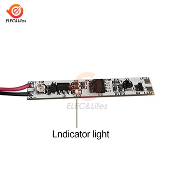 2 pezzi Sensore a sfioramento a corta distanza, Modulo capacitivo con interruttore a sfioramento, Sensore di movimento PIR, Controllo dimmerazione LED 60W 12V per lampade