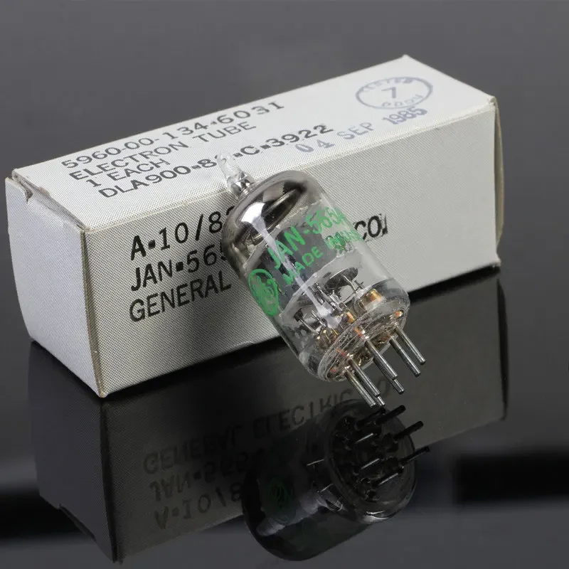 2PCS 5654W 5654 Vacuum Tube Valve Vacuum Electronic Tube Pairing For Audio Tube PreAmp 6