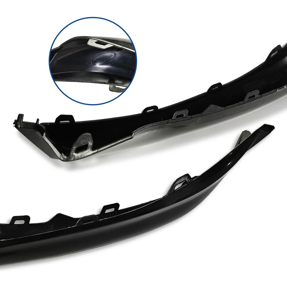 1 쌍의 자동차 앞 범퍼 외부 측면 하단 몰딩 트림 그릴 For Toyota For Camry 2018-2019 5312333030/50 외부 부품