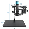 4K 48MP USB HDMI Digital Video Electronic Microscope Camera 130X 150X 180X Zoom C Mount Lens LED Light Lab Phone Repair Tools 2