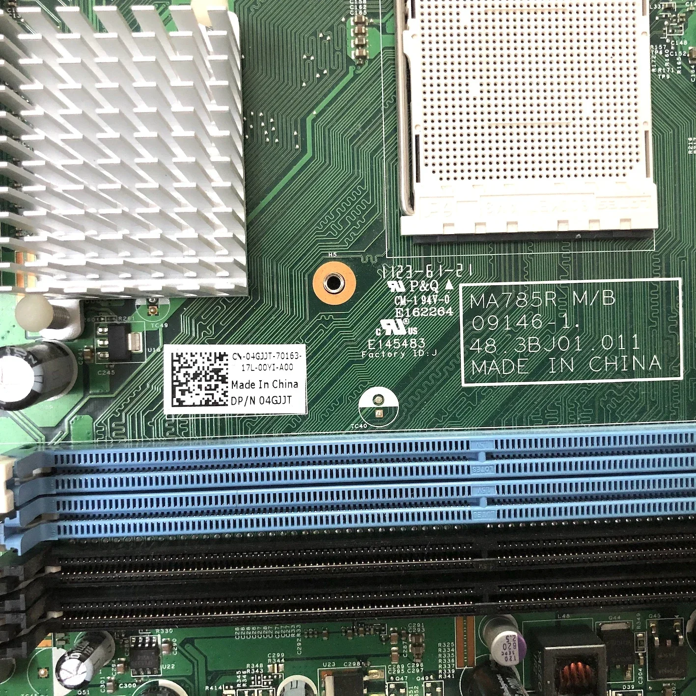 CN-04GJJT MA785R 09146-1 48.3BJ01.011 For DELL Inspiron570 Motherboard 04GJJT Mainboard 100%tested fully work 2 S2effe20b463e49faa66a2f0e2e5caa34H