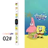 Cartoon SpongeBob Children Watches LED Square Anime Kids Watch Toy Touch Bracelet Waterproof Electronic intelligent Clock Gift 1