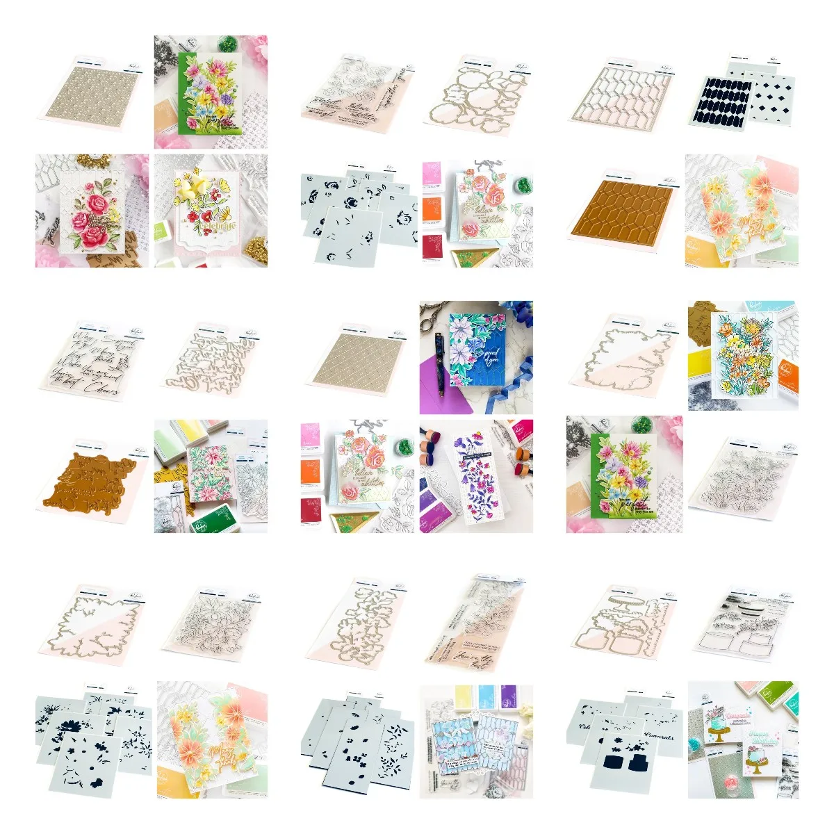 

Botanical Bunch Painted Daisies Metal Cutting Dies Stamps Stencil Hot Foil New Arrival 2022 Scrapbook Diary Decoration Embossing