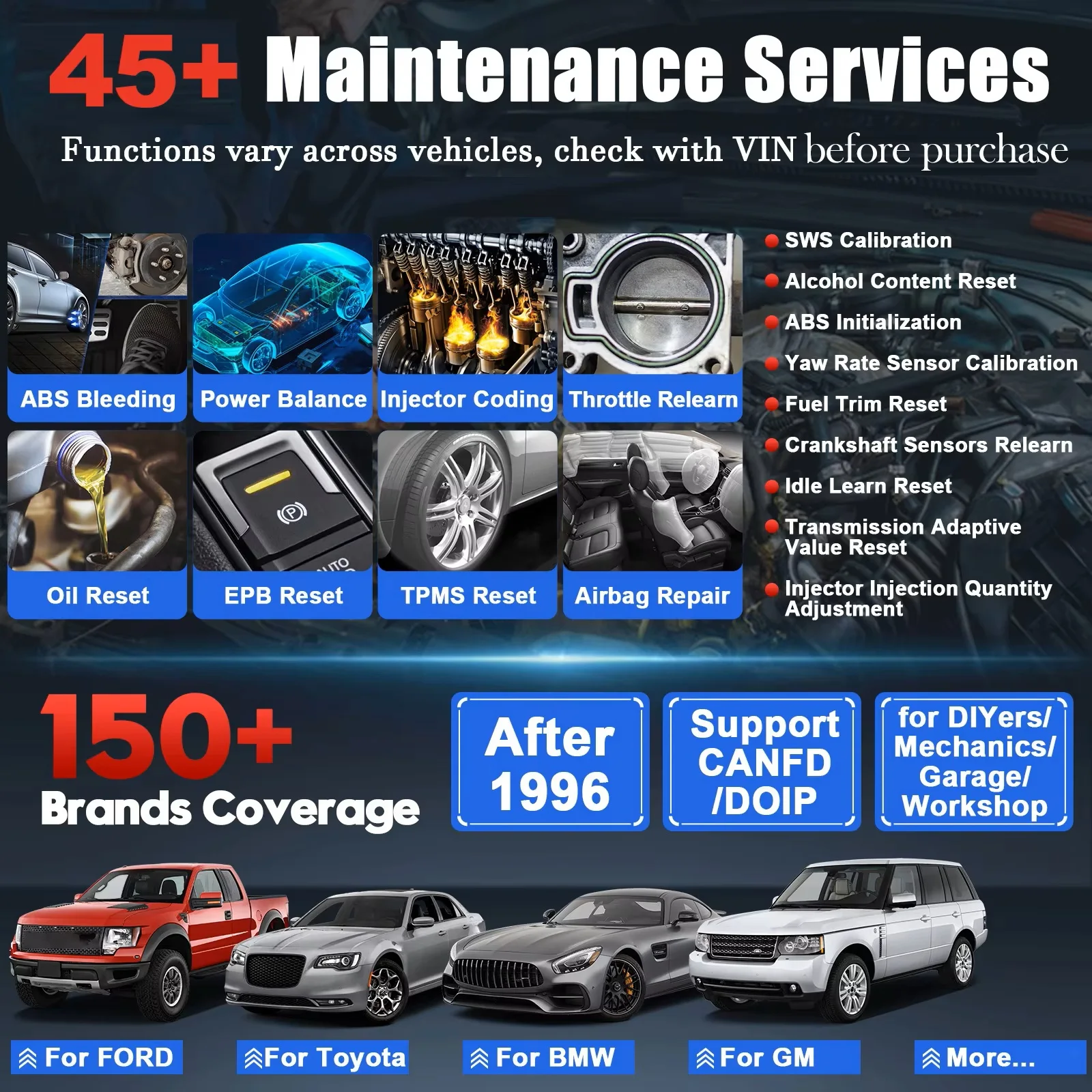 جهاز فحص وبرمجة سيارات XTOOL D9S PRO