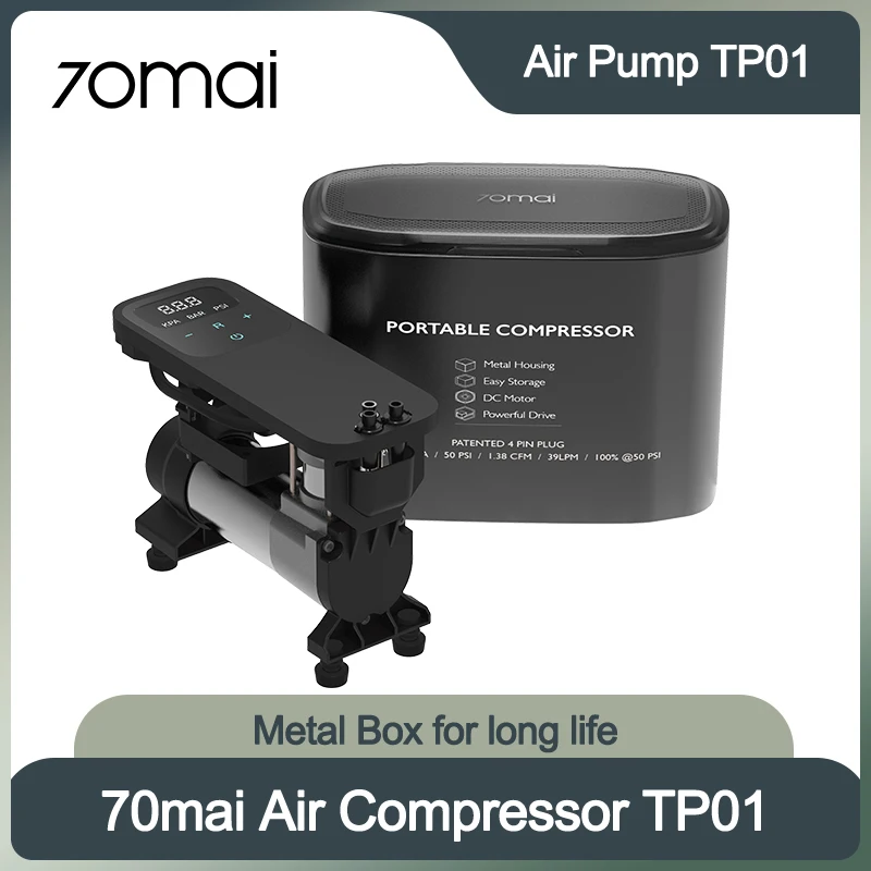 70mai Compresor El ctrico Port til DC 12V Para Neum ticos Dispositivo 
