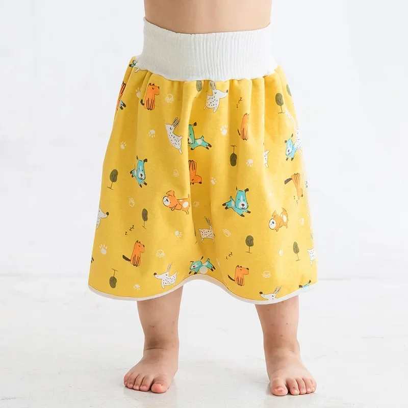Baby Diaper Waterproof Skirt Infant Leak-proof Urine Training Pants Cloth Diapers Kids Nappy Sleeping Bed Potty Trainining Items baby training pants cloth diapers waterproof diapers