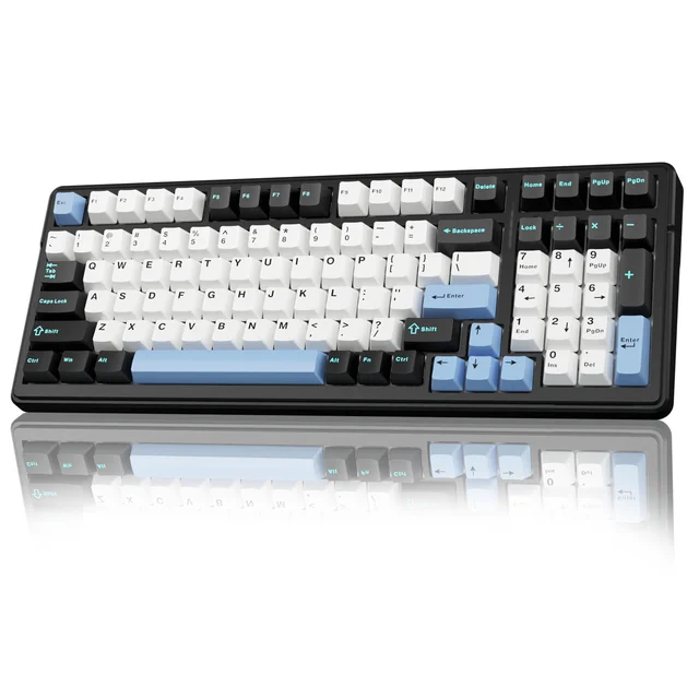 Clavier Mécanique AULA F99 Sans Fil – Tri-Mode, Hot Swap, Gasket, Custom Gamer 1