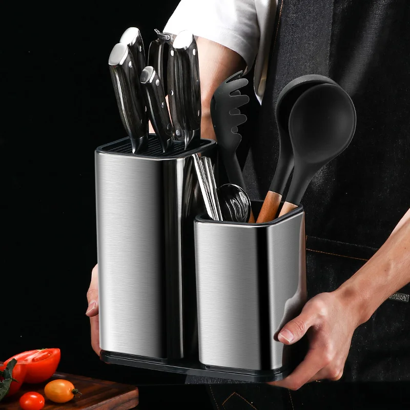 304 Stainless Steel Knife Holder Chopsticks Cage Integrated Kitchen