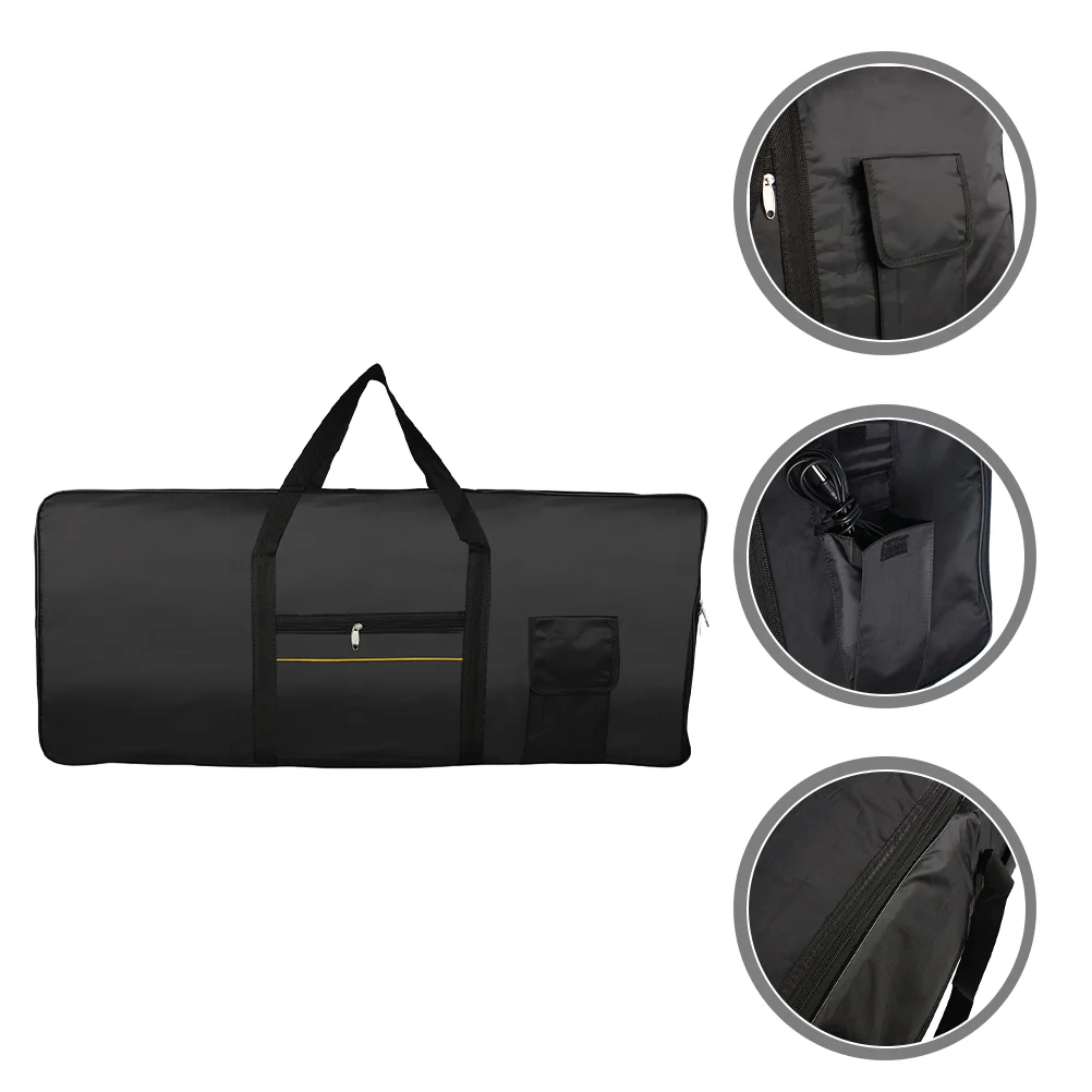 

Electronic Organ Storage Bag Handbags Keyboard Carrying 61-keys Pouch Oxford Cloth Piano Dust Cover Keyboards Organizer