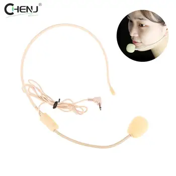 휴대용 강의 음성 증폭기 콘덴서, 교육 핸드 유선 마이크 헤드셋, 확성기, 3.5mm, 1 개