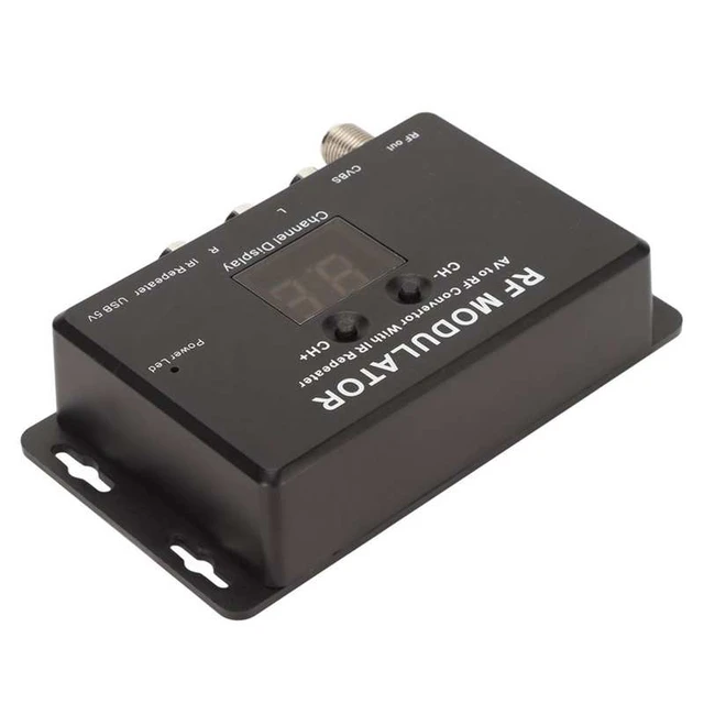 Hdm69 Digital Rf Modulador HDMI Av a Rf Converter Vhf Uhf Pal Modulador  portátil estándar para Eu 100240v