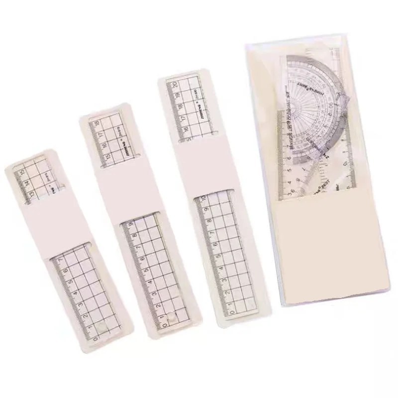 1 PC Student Stationery Set High Accuracy Ruler For Math Measuring For Office Drawing