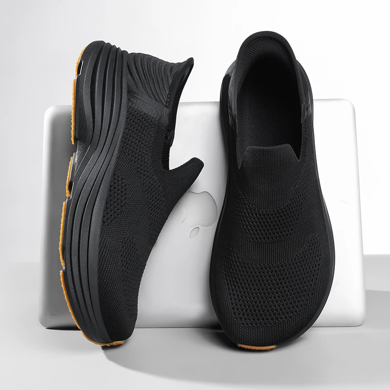 2026 New Slip On Walking Shoes Men Breathable Soft Sole Comfortable Casual Sneakers 4