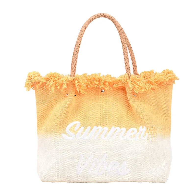 thumbnail image 1 of Bolsos de hombro de diseñador de lujo para mujer en la moda 2023 Nuevo bolso de mano de gran capacidad con color contrastante para mujer Bolso de mano con borlas para mujer, 1 of 5