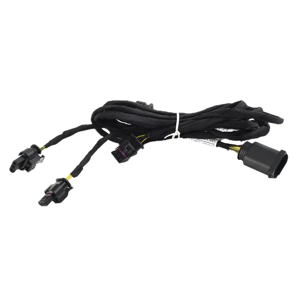 Practical To Use Parking Sensor Wiring Harness PDC Cable Plastic + Metal 61129313607 Accessories Black