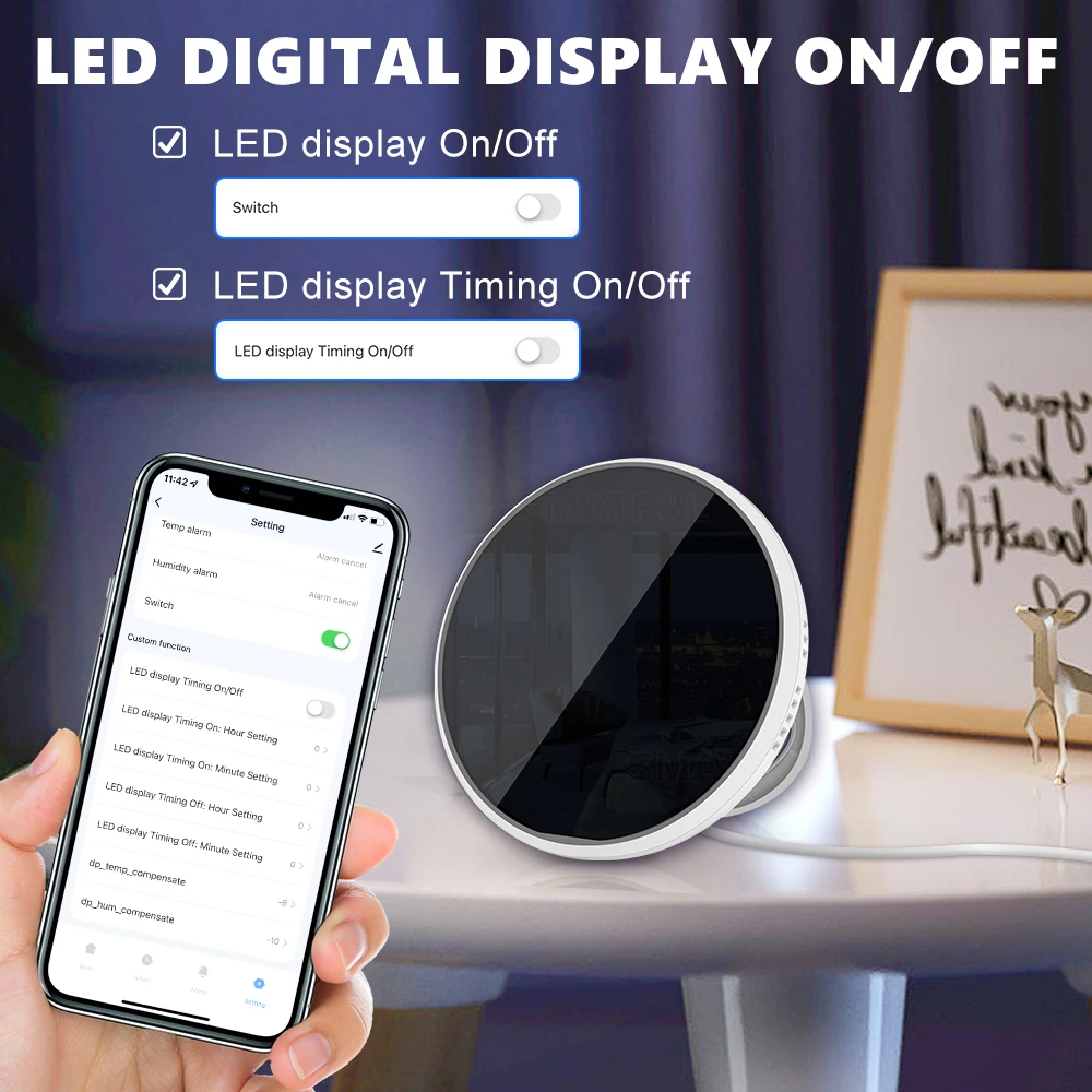 Рисунок 4 - Датчик температуры и влажности Tuya Wi-Fi Zigbee