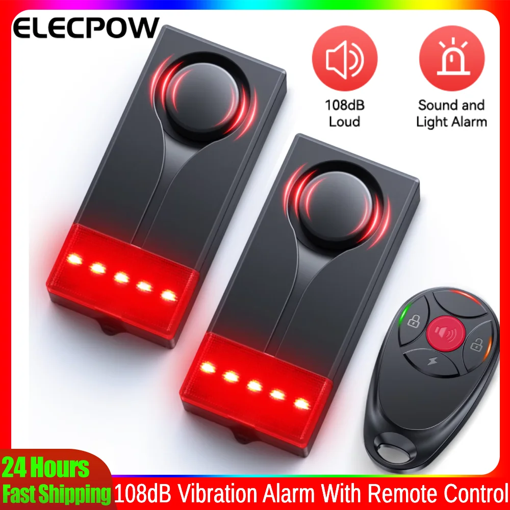 wireless vibration alarm with remote control Amazon.com: Mengshen Wireless Vibration Alarm, Anti-Theft Burglar Alarm for  Bicycle/Bike/Motorcycle/Car/Vehicles/Door/Window, 110db Super Loud (Remote  Control Included) : Electronics main image 1