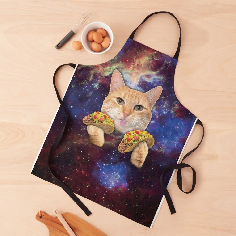 

Taco Cat Apron innovative kitchen and home items For Hairdresser Apron