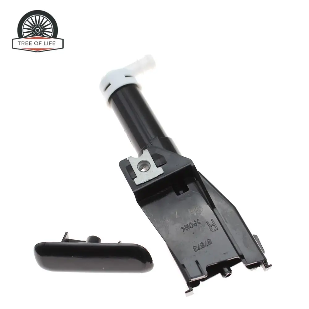 Headlight Washer Nozzle w/Cover For Mitsubishi Pajero V93 V97 V98 2008 2009 2010 2011 2012 2013 2014 2015 8264A026 8264A025