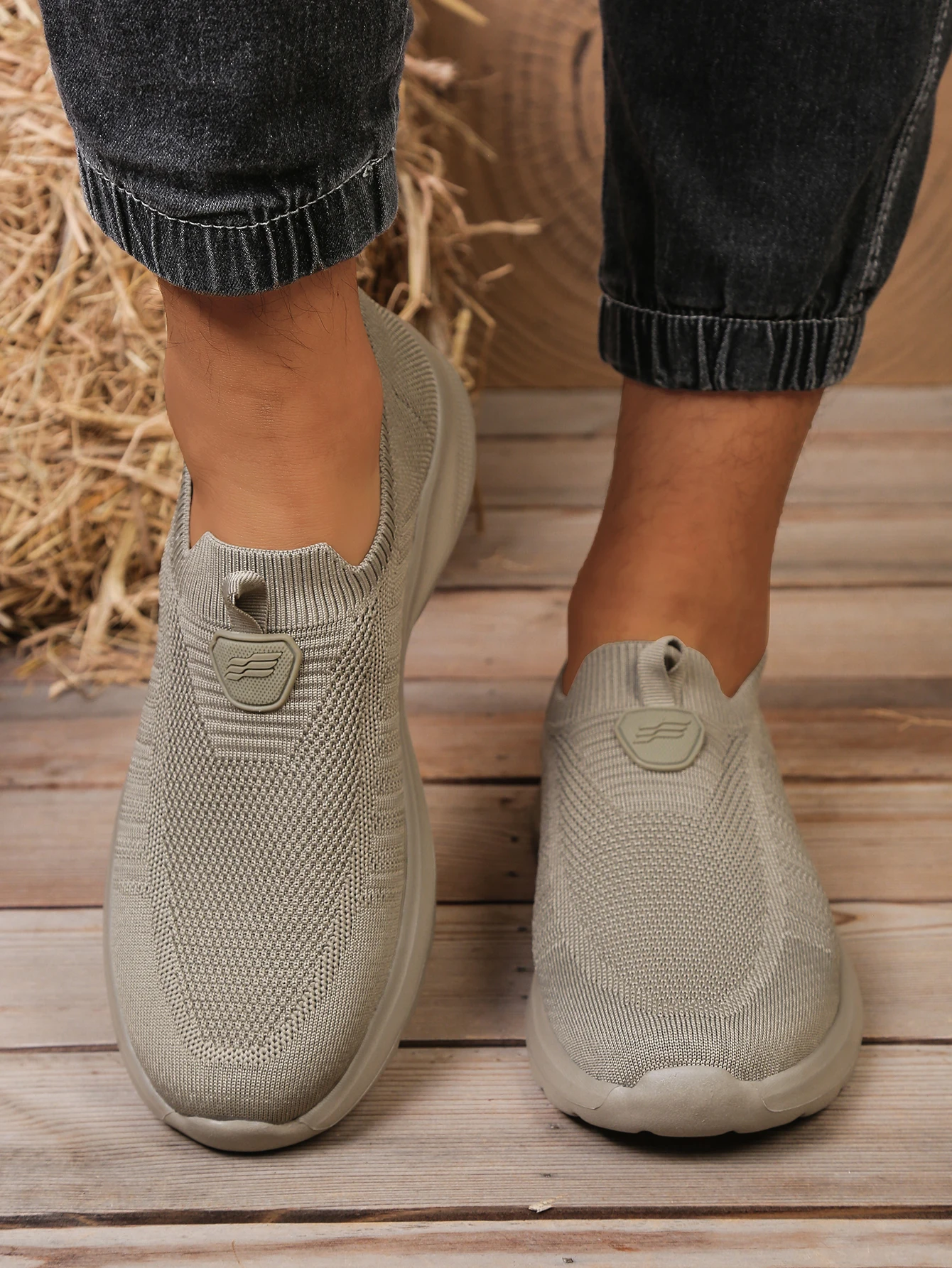 Men's Lightweight Eva Running Shoes Comfortable Casual Footwear_voghion.com